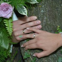 Hochzeit und Ringe